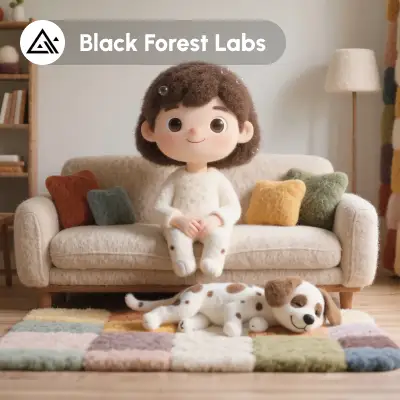 ComfyUI workflow preview: Flux.1 Kontext Multiple Image Input - Before
