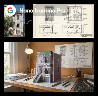 ComfyUI workflow template: Photo to Blueprint to Model