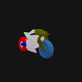 ComfyUI workflow template: HY 3D: 3D Parts Decomposition