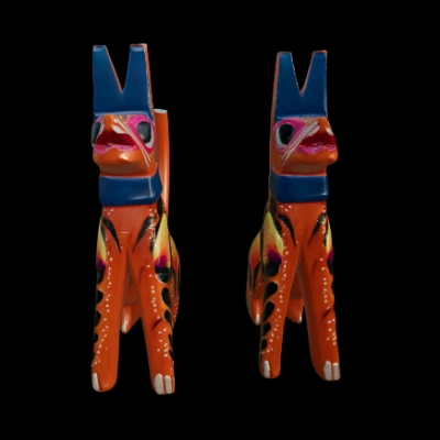 ComfyUI workflow preview: Huyuan3D: Model Retopology and UV Unwrapping - Before