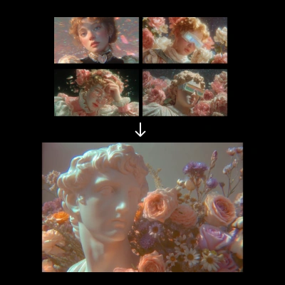 ComfyUI workflow template: Recraft Style Reference Generation