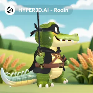 ComfyUI workflow template: Rodin: Gen-2 Image to Model