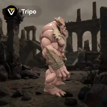 ComfyUI workflow template: Tripo3.0: Text to Model