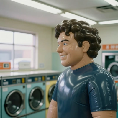 ComfyUI workflow preview: Image Inflation Effect with INFL8 LoRA - After