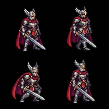 ComfyUI workflow template: Sprite Sheet Generator