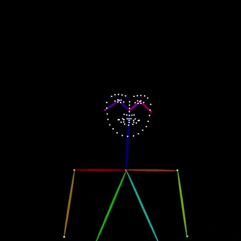 ComfyUI workflow preview: Video to Pose Map - OpenPose - After